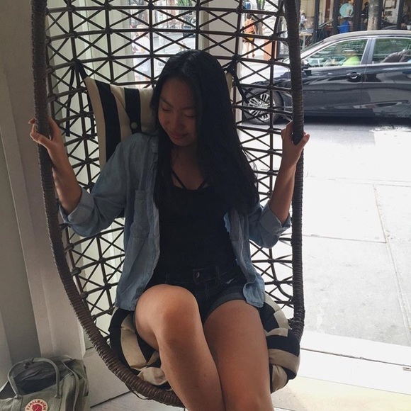 PacSun Tops - blue button down top